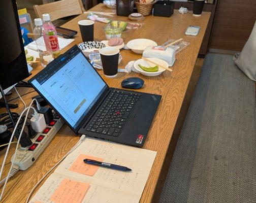 AI合宿のようす